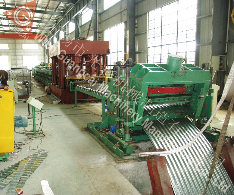 GWC14.5-80-1120 Assembled Silo Corrugated Sheet Roll Forming Machine